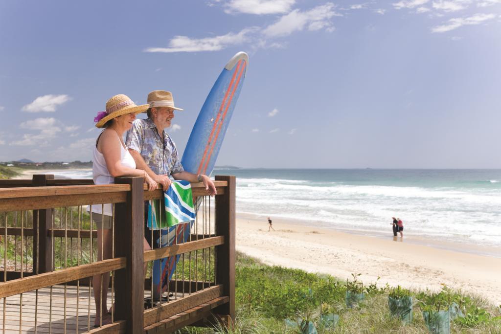NRMA Darlington Beach Holiday Resort Arrawarra Exterior foto